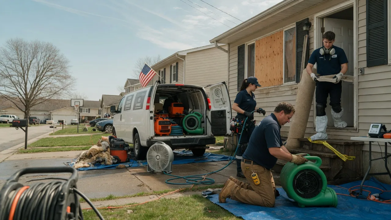 Water Damage Restoration in Princeton, WI near me
